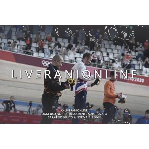 08-08-2021 Giochi Olimpici Pista Uomini; Giornata 07; 2021, Great Britain; 2021, Malesia; 2021, Olanda; Kenny, Jason; Awang, Azizulhasni; Lavreysen, Harrie; Izu; - Ciclismo Olimpiadi Tokyo 2020 Giappone ©SIROTTI/AGENZIA ALDO LIVERANI SAS