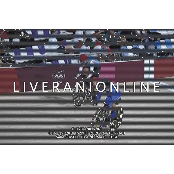 08-08-2021 Giochi Olimpici Pista Donne; Giornata 07; 2021, Canada; 2021, Ukraina; Mitchell, Kelsey; Starikova, Olena; Izu; - Ciclismo Olimpiadi Tokyo 2020 Giappone ©SIROTTI/AGENZIA ALDO LIVERANI SAS