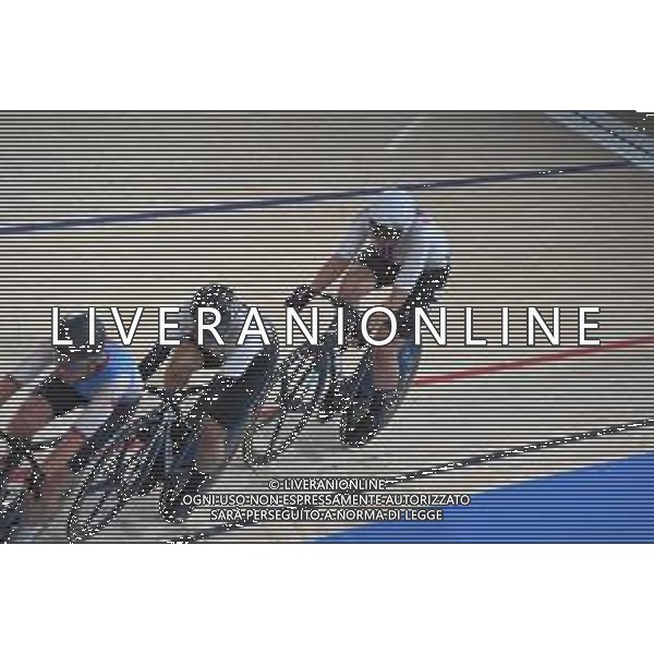 08-08-2021 Giochi Olimpici Pista Donne; Giornata 07; 2021, Usa; 2021, Japan; Valente, Jennifer; Kajihara, Yumi; Izu; - Ciclismo Olimpiadi Tokyo 2020 Giappone ©SIROTTI/AGENZIA ALDO LIVERANI SAS