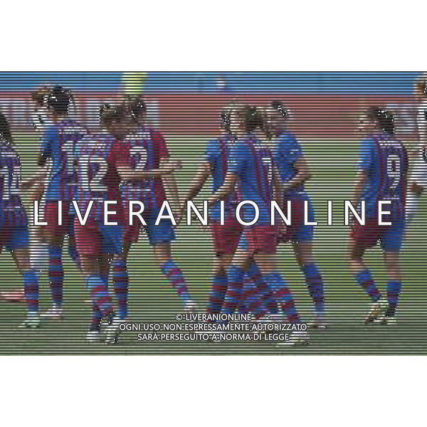 ¬© TVRG Barcellona vs Juventus nella foto esultanza Barcellona dopo un gol Barcellona vs Juventus - Trofeo Gamper squadre femminili foto Roberto Garavaglia/ag. Aldo Liverani sas/AGENZIA ALDO LIVERANI SAS