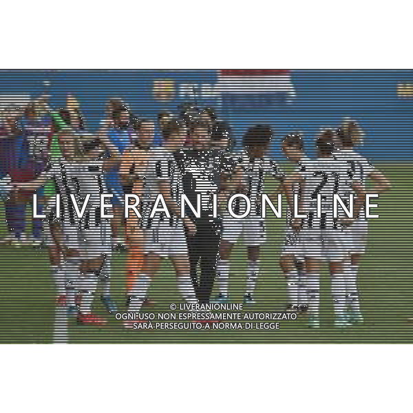 © TVRG Barcellona vs Juventus nella foto delusione Juventus Barcellona vs Juventus - Trofeo Gamper squadre femminili foto Roberto Garavaglia/ag. Aldo Liverani sas