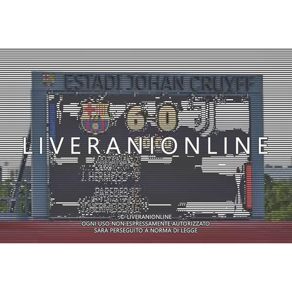 © TVRG Barcellona vs Juventus nella foto il risultato finale Barcellona vs Juventus - Trofeo Gamper squadre femminili foto Roberto Garavaglia/ag. Aldo Liverani sas