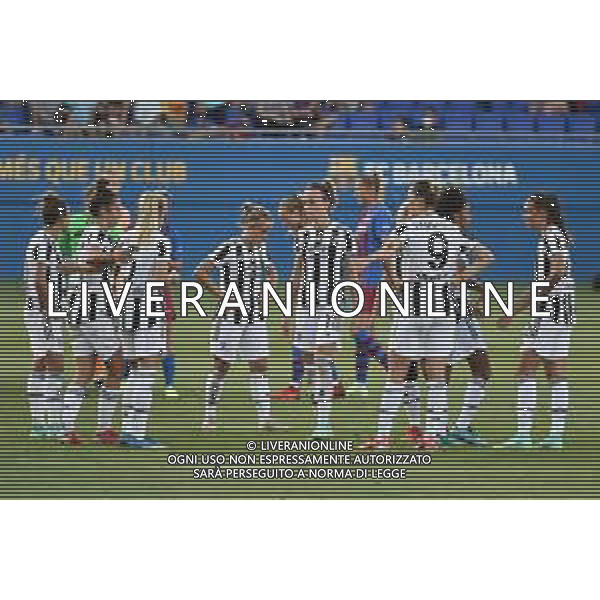 © TVRG Barcellona vs Juventus nella foto delusione Juventus Barcellona vs Juventus - Trofeo Gamper squadre femminili foto Roberto Garavaglia/ag. Aldo Liverani sas