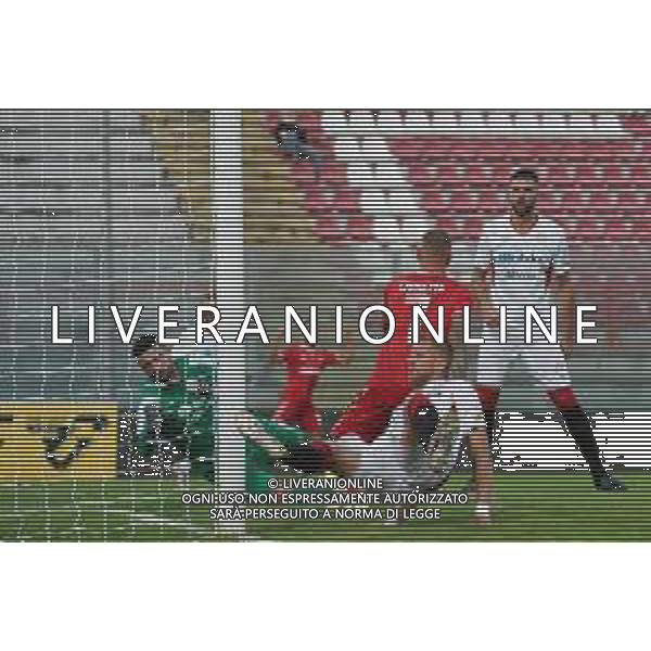 CerquigliniL/LMedia - Turno preliminare - Perugia vs Sudtirol - Coppa Italia 2021/2022 08 agosto 2021 - Stadio Renato Curi, Perugia, Italia Nella foto: carretta mirko (n.7 perugia calcio) goal 1-0 @CerquigliniL/LMedia AG ALDO LIVERANI SAS