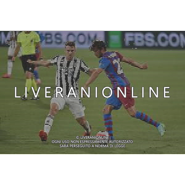 Aaron Ramsey (Juventus) e Sergi Roberto (Barcellona) Barcellona vs Juventus - Trofeo Gamper amichevole precampionato Barcellona (SPA) 08-08-2021 Stadio Johan Cruijff foto Roberto Garavaglia/ag. Aldo Liverani sas/AGENZIA ALDO LIVERANI SAS