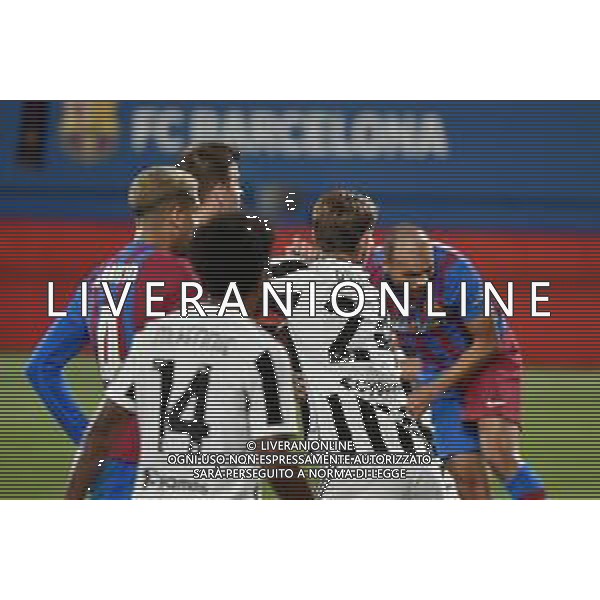 Martin Braithwaite (Barcellona) segna il gol del 2 a 0 Barcellona vs Juventus - Trofeo Gamper amichevole precampionato Barcellona (SPA) 08-08-2021 Stadio Johan Cruijff foto Roberto Garavaglia/ag. Aldo Liverani sas/AGENZIA ALDO LIVERANI SAS