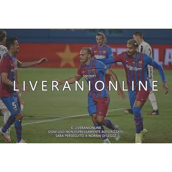 esultanza Barcellona dopo il gol del 2 a 0 Martin Braithwaite Barcellona vs Juventus - Trofeo Gamper amichevole precampionato Barcellona (SPA) 08-08-2021 Stadio Johan Cruijff foto Roberto Garavaglia/ag. Aldo Liverani sas/AGENZIA ALDO LIVERANI SAS