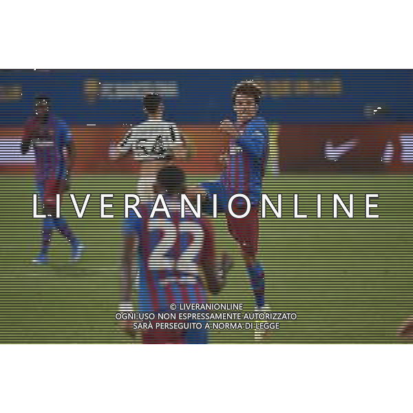 esultanza Barcellona dopo il gol del 3 a 0 Barcellona vs Juventus - Trofeo Gamper amichevole precampionato Barcellona (SPA) 08-08-2021 Stadio Johan Cruijff foto Roberto Garavaglia/ag. Aldo Liverani sas/AGENZIA ALDO LIVERANI SAS