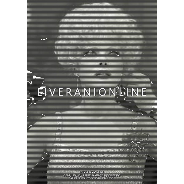 RETROSPETTIVA VIRNA LISI ATTRICE NELLA FOTO VIRNA LISI NELL\'ANNO 1967 A ROMA SUL SET DEL FILM"ARABELLA" AG ALDO LIVERANI SAS
