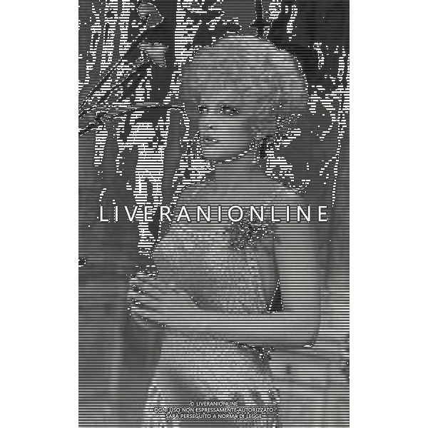 RETROSPETTIVA VIRNA LISI ATTRICE NELLA FOTO VIRNA LISI NELL\'ANNO 1967 A ROMA SUL SET DEL FILM"ARABELLA" AG ALDO LIVERANI SAS