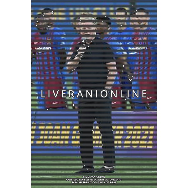 Ronald Koeman allenatore Barcellona Barcellona vs Juventus - Trofeo Gamper amichevole precampionato Barcellona (SPA) 08-08-2021 Stadio Johan Cruijff foto Roberto Garavaglia/ag. Aldo Liverani sas/AGENZIA ALDO LIVERANI SAS