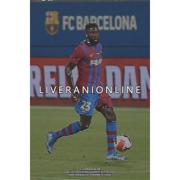Samuel Umtiti (Barcellona) Barcellona vs Juventus - Trofeo Gamper amichevole precampionato Barcellona (SPA) 08-08-2021 Stadio Johan Cruijff foto Roberto Garavaglia/ag. Aldo Liverani sas/AGENZIA ALDO LIVERANI SAS