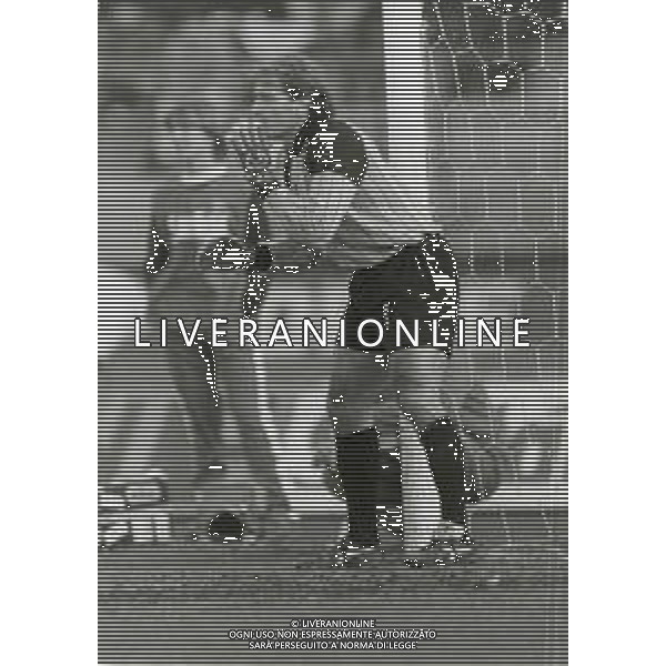RETROSPETTIVA NELLO MALIZIA CALCIATORE E PREPARATORE PORTIERI NELLA FOTO NELLO MALIZIA AG ALDO LIVERANI SAS