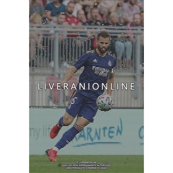 KLAGENFURT/WORTHERSEE STADION 08-08-2021 AG.ALDO LIVERANI/ PAOLA GARBUIO AMICHEVOLE Real Madrid C.F. vs AC Milan NELLA FOTO: JOSE IGNACIO FERNANDEZ \'NACHO\' ©GARBUIO PAOLA/AGENZIA ALDO LIVERANI SAS