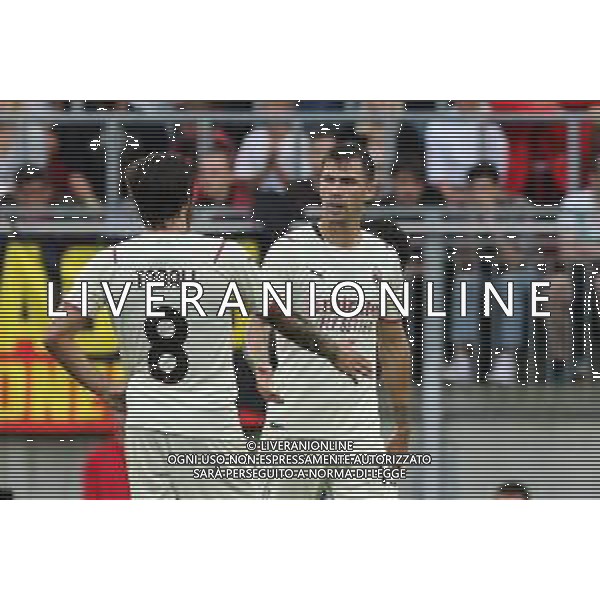 KLAGENFURT/WORTHERSEE STADION 08-08-2021 AG.ALDO LIVERANI/ PAOLA GARBUIO AMICHEVOLE Real Madrid C.F. vs AC Milan NELLA FOTO:ROMAGNOLI ALESSIO E SANDRO TONALI ©GARBUIO PAOLA/AGENZIA ALDO LIVERANI SAS