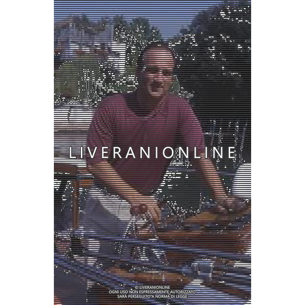 RETROSPETTIVA JIM BELUSHI ATTORE NELLA FOTO JIM BELUSHI A VENEZIA NELL\'ANNO 1991 AG ALDO LIVERANI SAS