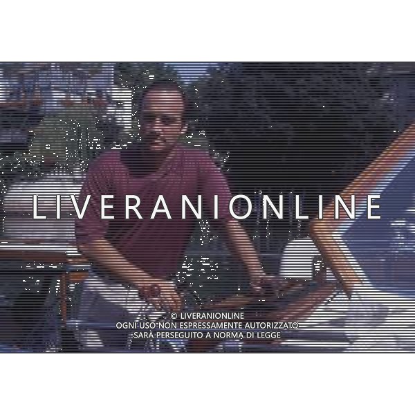 RETROSPETTIVA JIM BELUSHI ATTORE NELLA FOTO JIM BELUSHI A VENEZIA NELL\'ANNO 1991 AG ALDO LIVERANI SAS
