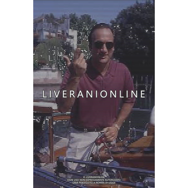 RETROSPETTIVA JIM BELUSHI ATTORE NELLA FOTO JIM BELUSHI A VENEZIA NELL\'ANNO 1991 AG ALDO LIVERANI SAS