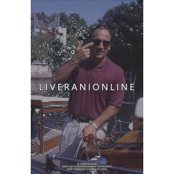 RETROSPETTIVA JIM BELUSHI ATTORE NELLA FOTO JIM BELUSHI A VENEZIA NELL\'ANNO 1991 AG ALDO LIVERANI SAS