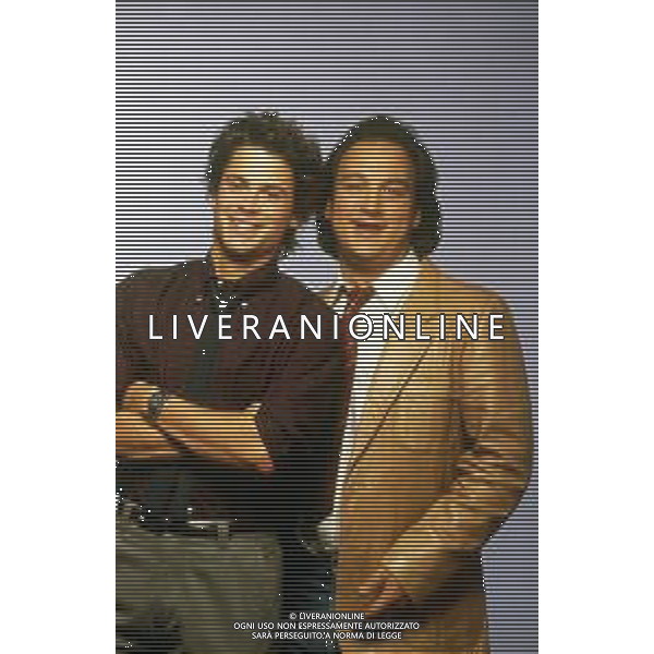 RETROSPETTIVA JIM BELUSHI ATTORE NELLA FOTO JIM BELUSHI CON ROB LOWE NEL FILM“A PROPOSITO DELLA NOTTE SCORSA“ AG ALDO LIVERANI SAS