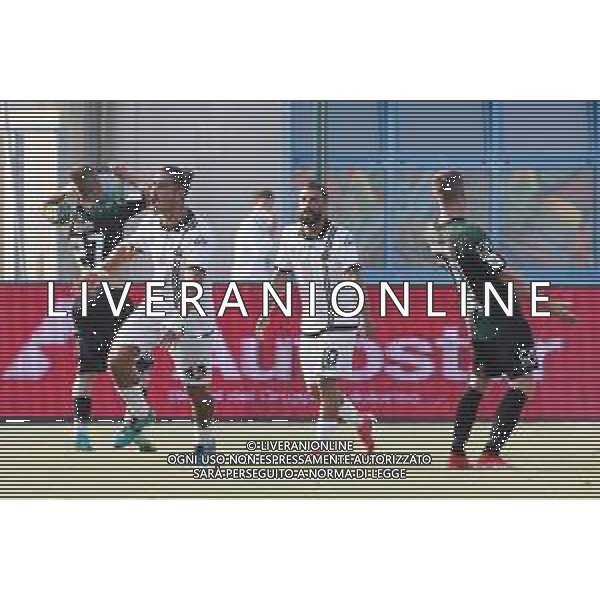 13-08-2021 LIGNANO SABBIADORO PRELIMINARI DI COPPA ITALIA PORDENONE -SPEZIA NELLA FOTO ESULTANZA NIKOLAOU DMITRIOS FOTO PAOLA GARBUIO-AG ALDO LIVERANI SAS