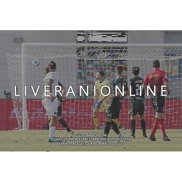 13-08-2021 LIGNANO SABBIADORO PRELIMINARI DI COPPA ITALIA PORDENONE -SPEZIA NELLA FOTO GOAL NIKOLAOU DMITRIOS FOTO PAOLA GARBUIO-AG ALDO LIVERANI SAS