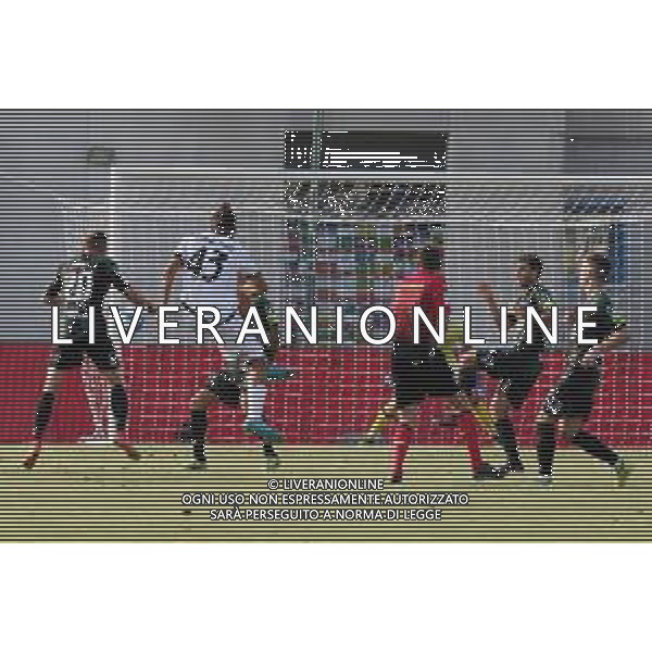 13-08-2021 LIGNANO SABBIADORO PRELIMINARI DI COPPA ITALIA PORDENONE -SPEZIA NELLA FOTO GOAL NIKOLAOU DMITRIOS FOTO PAOLA GARBUIO-AG ALDO LIVERANI SAS