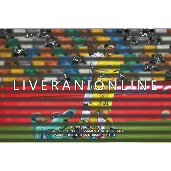 GriffoniE/LMedia - Trentaduesimi - Udinese vs Ascoli - Coppa Italia 2021/2022 13 agosto 2021 - Dacia Arena, Udine, Italia Nella foto: Delusione di Diego Fabbrini (Ascoli) @GriffoniE/LMedia/AGENZIA ALDO LIVERANI SAS