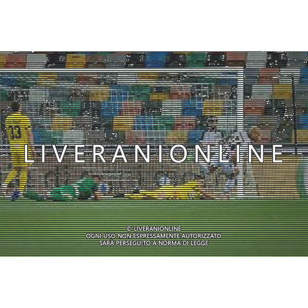 GriffoniE/LMedia - Trentaduesimi - Udinese vs Ascoli - Coppa Italia 2021/2022 13 agosto 2021 - Dacia Arena, Udine, Italia Nella foto: Gol di Roberto Maximiliano Pereyra (Udinese) 1-0 @GriffoniE/LMedia/AGENZIA ALDO LIVERANI SAS