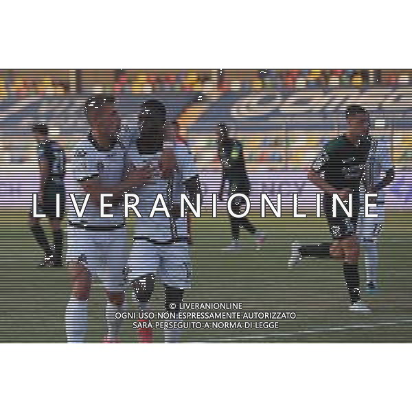 13-08-2021 LIGNANO SABBIADORO PRELIMINARI DI COPPA ITALIA PORDENONE -SPEZIA NELLA FOTO ESULTANZA COLLEY FOTO PAOLA GARBUIO-AG ALDO LIVERANI SAS