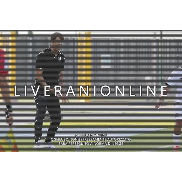 13-08-2021 LIGNANO SABBIADORO PRELIMINARI DI COPPA ITALIA PORDENONE -SPEZIA NELLA FOTO MASSIMO PACI ALLENATORE PORDENONE FOTO PAOLA GARBUIO-AG ALDO LIVERANI SAS