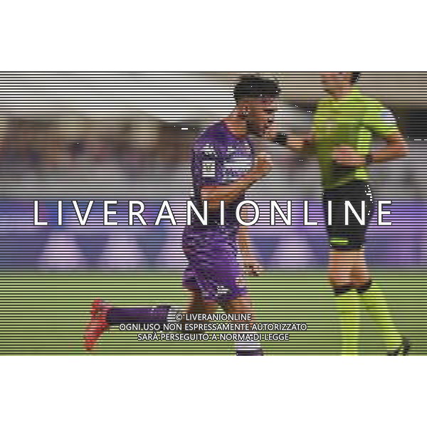 GuglielmiL/LMedia - Trentaduesimi - ACF Fiorentina vs Cosenza Calcio - Coppa Italia 2021/2022 13 agosto 2021 - Stadio Artemio Franchi, Firenze, Italia Nella foto: Nicolas Gonzalez (Fiorentina) festeggia dopo il gol @GuglielmiL/LMedia AG ALDO LIVERANI SAS