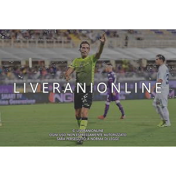GuglielmiL/LMedia - Trentaduesimi - ACF Fiorentina vs Cosenza Calcio - Coppa Italia 2021/2022 13 agosto 2021 - Stadio Artemio Franchi, Firenze, Italia Nella foto: L\'arbitro Giacomo Camplone @GuglielmiL/LMedia AG ALDO LIVERANI SAS
