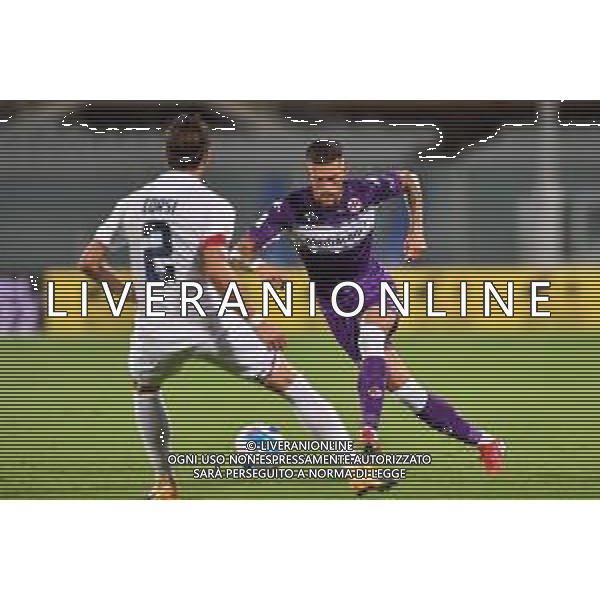 GuglielmiL/LMedia - Trentaduesimi - ACF Fiorentina vs Cosenza Calcio - Coppa Italia 2021/2022 13 agosto 2021 - Stadio Artemio Franchi, Firenze, Italia Nella foto: Cristiano Biraghi (Fiorentina) @GuglielmiL/LMedia AG ALDO LIVERANI SAS