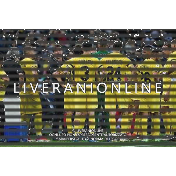 GriffoniE/LMedia - Trentaduesimi - Udinese vs Ascoli - Coppa Italia 2021/2022 13 agosto 2021 - Dacia Arena, Udine, Italia Nella foto: Andrea Sottil (Head coach Ascoli) durate il water break @GriffoniE/LMedia/AGENZIA ALDO LIVERANI SAS