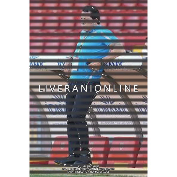 14-08-2021 BENEVENTO-COPPA ITALIA BENEVENTO- SPAL NELLA FOTO: JOE TACOPINA PRESIDENTE SPAL FOTO MOSCA, AG.LIVERANI
