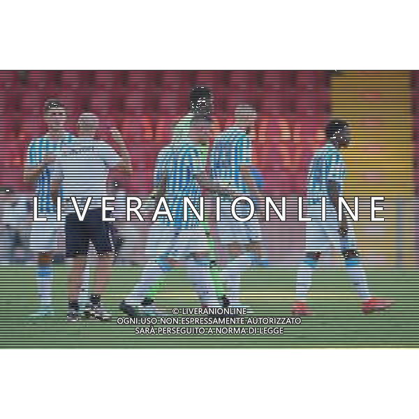 14-08-2021 BENEVENTO- COPPA ITALIA BENEVENTO SPAL NELLA FOTO: DELUSIONE SPAL FOTO MOSCA, AG.LIVERANI