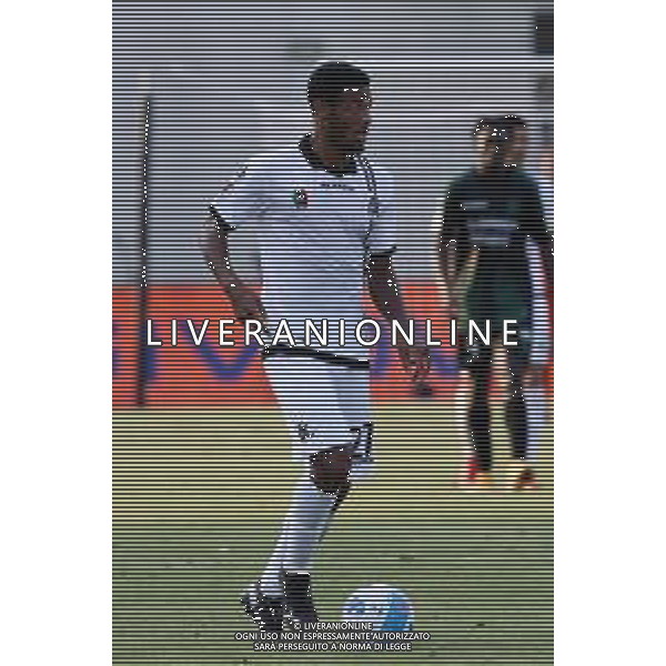 LIGNANO SABBIADORO (UD) STADIO G.TEGHIL 13-08-2021 AG.ALDO LIVERANI/ PAOLA GARBUIO COPPA ITALIA PORDENONE VS SPEZIA NELLA FOTO : AMIAN ADOU KELVIN ©GARBUIO/AGENZIA ALDO LIVERANI SAS