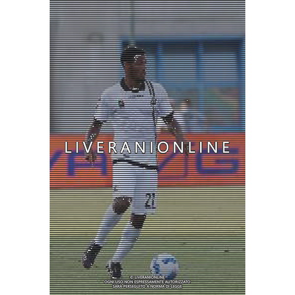 LIGNANO SABBIADORO (UD) STADIO G.TEGHIL 13-08-2021 AG.ALDO LIVERANI/ PAOLA GARBUIO COPPA ITALIA PORDENONE VS SPEZIA NELLA FOTO : AMIAN ADOU KELVIN ©GARBUIO/AGENZIA ALDO LIVERANI SAS