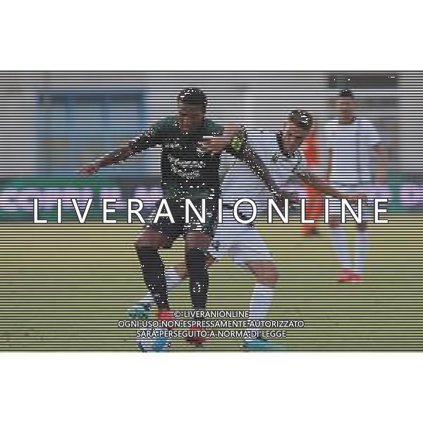 LIGNANO SABBIADORO (UD) STADIO G.TEGHIL 13-08-2021 AG.ALDO LIVERANI/ PAOLA GARBUIO COPPA ITALIA PORDENONE VS SPEZIA NELLA FOTO : MAGGIORE GIULIO, FOLORUNSHO MICHAEL ©GARBUIO/AGENZIA ALDO LIVERANI SAS