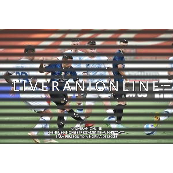 Stefano Sensi (Inter) segna il gol del 3 a 0 Inter vs Dinamo Kiev amichevole precampionato Monza 14-08-2021 U-Power Stadium foto Roberto Garavaglia/ag. Aldo Liverani sas/AGENZIA ALDO LIVERANI SAS