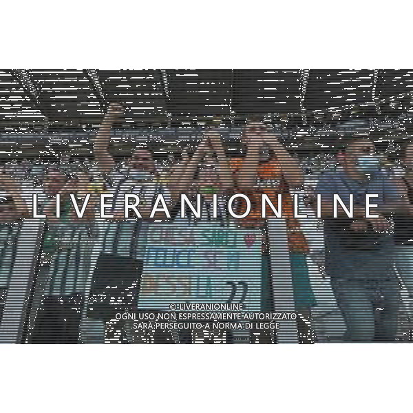 Torino 14.08.2021 Allianz Stadium Juventus vs Atalanta Amichevole pre campionato ©Manuela Viganti/Agenzia Aldo Liverani Nella foto: i tifosi tornano allo stadio ©VIGANTI/AGENZIA ALDO LIVERANI SAS