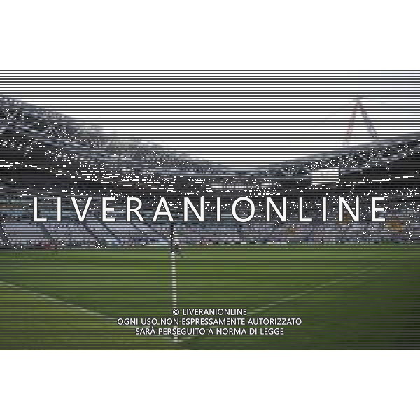 Torino 14.08.2021 Allianz Stadium Juventus vs Atalanta Amichevole pre campionato ©Manuela Viganti/Agenzia Aldo Liverani Nella foto: i tifosi tornano allo stadio - Veduta interna stadio spalti ©VIGANTI/AGENZIA ALDO LIVERANI SAS