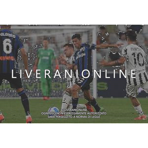 Torino 14.08.2021 Allianz Stadium Juventus vs Atalanta Amichevole pre campionato ©Manuela Viganti/Agenzia Aldo Liverani Nella foto: aaron ramsey e matteo pessina ©VIGANTI/AGENZIA ALDO LIVERANI SAS