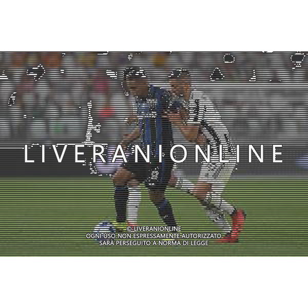 Torino 14.08.2021 Allianz Stadium Juventus vs Atalanta Amichevole pre campionato ©Manuela Viganti/Agenzia Aldo Liverani Nella foto: rodrigo bentancur e luis muriel ©VIGANTI/AGENZIA ALDO LIVERANI SAS