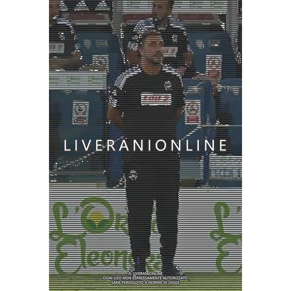 14-8-2021. Cagliari Calcio - Pisa Sporting Club. Sedicesimi Coppa Italia calcio. Italia, Sardegna, Cagliari, Stadio Unipol Domus. Salvatore Moi/Aldo Liverani s.a.s. Nella foto: Luca S\'Angelo allenatore Pisa