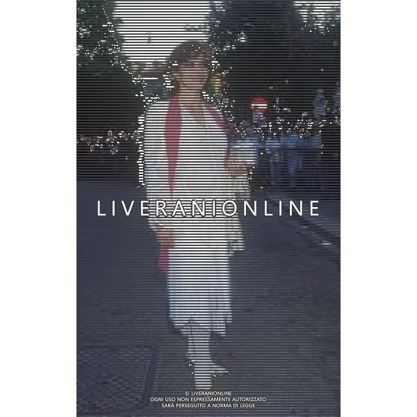 RETROSPETTIVA IVANA MONTI ATTRICE NELLA FOTO IVANA MONTI A MILANO NELL\'ANNO 1989  AG ALDO LIVERANI SAS  