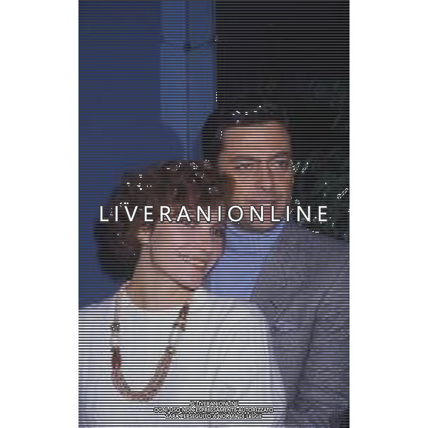 RETROSPETTIVA IVANA MONTI ATTRICE NELLA FOTO IVANA MONTI CON ANDREA GIORDANA A TERRAZZA MARTINI A MILANO  AG ALDO LIVERANI SAS  