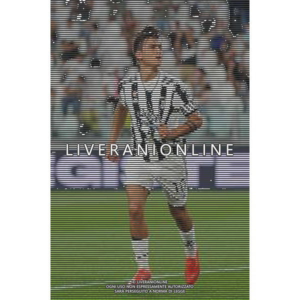 Torino 14.08.2021 Allianz Stadium Juventus vs Atalanta Amichevole pre campionato ©Manuela Viganti/Agenzia Aldo Liverani Nella foto: esultanza paulo dybala dopo il gol