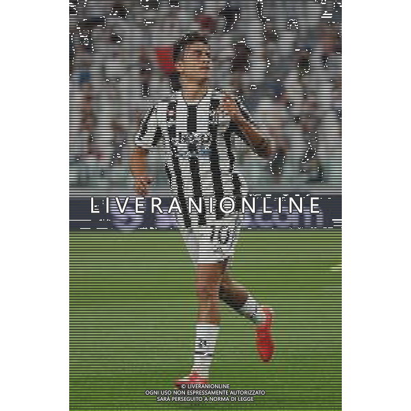 Torino 14.08.2021 Allianz Stadium Juventus vs Atalanta Amichevole pre campionato ©Manuela Viganti/Agenzia Aldo Liverani Nella foto: esultanza paulo dybala dopo il gol